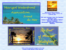 Tablet Screenshot of marigotwaterfront.com